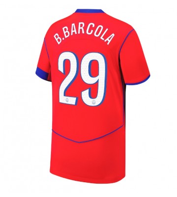 Paris Saint-Germain Bradley Barcola #29 Tredjetrøje 2025-26 Kortærmet